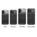 Eli Queen for iPhone 16 Series, [5 in 1] 1X Clear Case with 2X Tempered Glass Screen Protector + 2X Camera Lens Protector