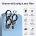 Eli Queen 2+2 Pack Privacy Screen Tempered Glass + Camera Lens Protector (For iPhone 16 Series)